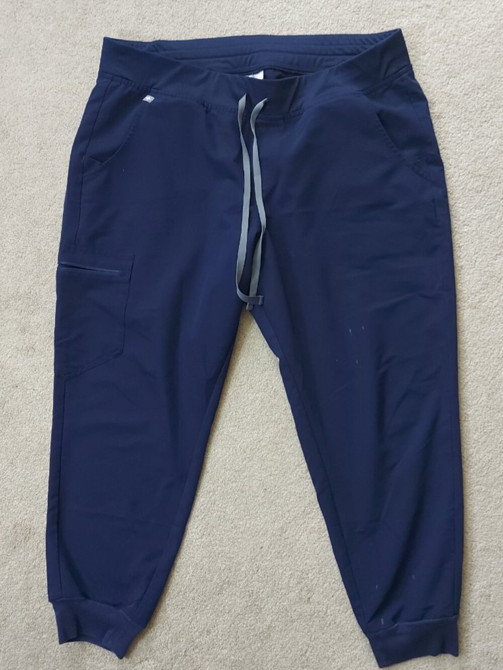 FIGS Zamora Jogger Scrub Pants Women's XL Navy Blue W18SW2005P